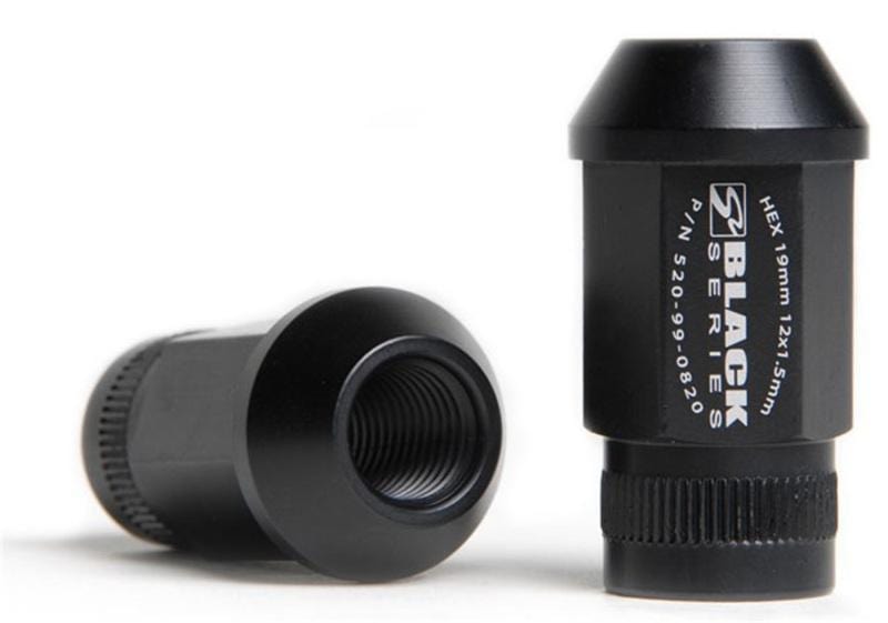 Skunk2 12 x 1.5 Forged Lug Nut Set (Black Series) (16 Pcs.) - Two Step Performance