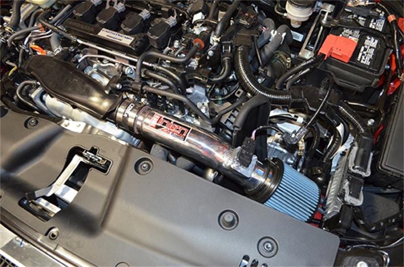 Injen 2016+ Honda Civic 1.5L Turbo (Excl Si) Polished Short Ram Air Intake - Two Step Performance