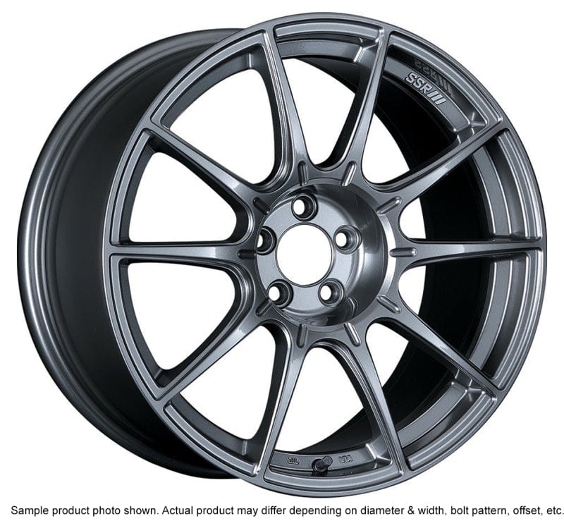SSR GTX01 18x9.5 5x114.3 40mm Offset Dark Silver Wheel - Two Step Performance