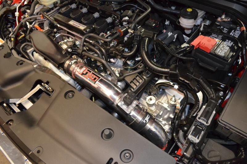 Injen 2016 Honda Civic 1.5L Turbo 4Cyl Wrinkle Red Cold Air Intake w/MR Tech - Two Step Performance