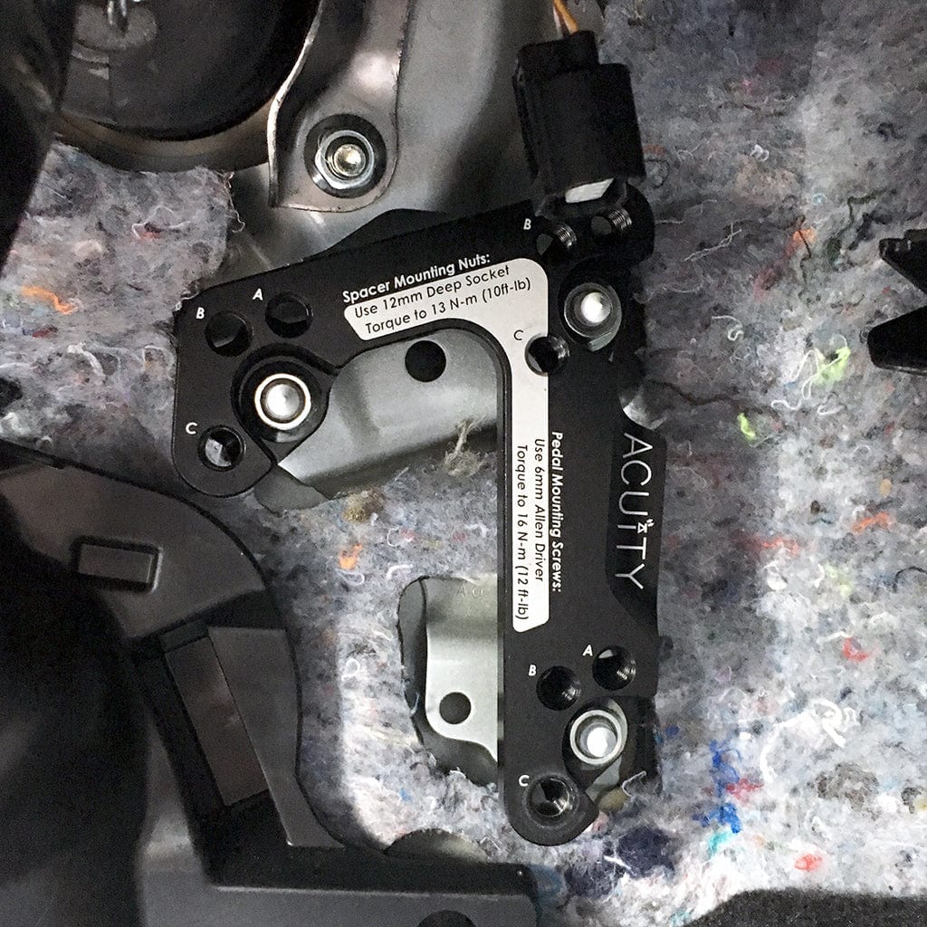 Throttle Pedal Spacer for the Left-Hand-Drive Vehicles - Two Step Performance