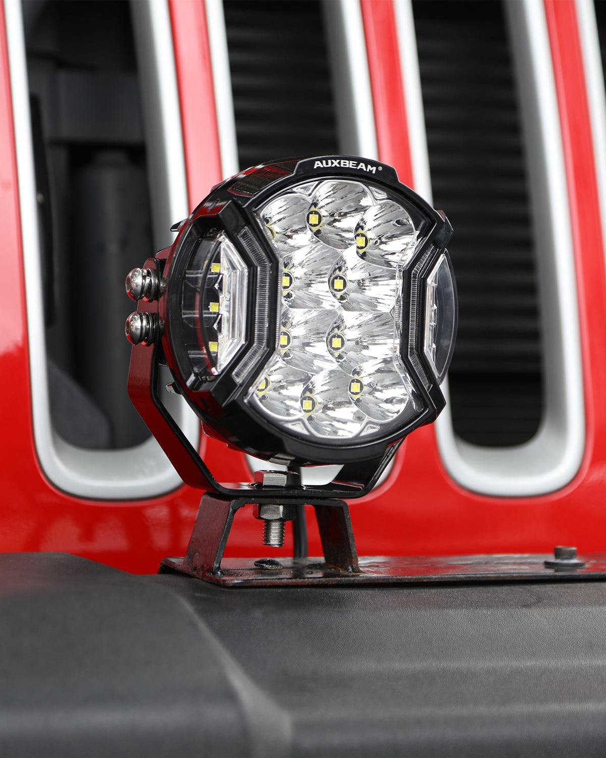 Auxbeam V-ULTRA Series 5" LED Side Shooter Pods – 172W, White, Amber DRL