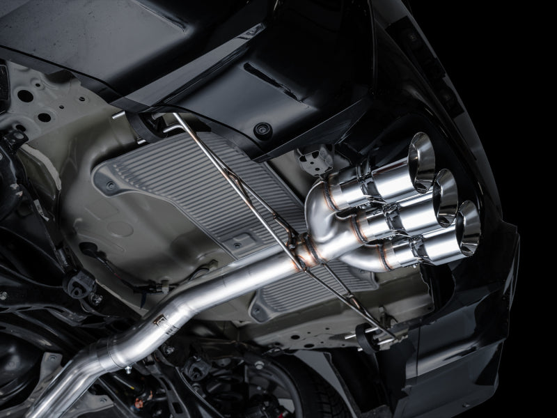 AWE Tuning Track Edition Exhaust w/ Triple Chrome Silver Tips for 2023+ Acura Integra Type S [DE5]
