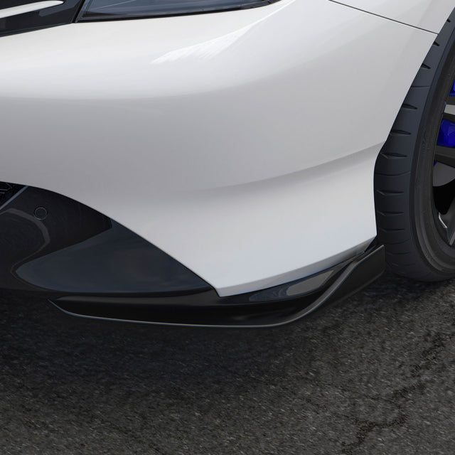 Honda Genuine Gloss Black Front Underbody Spoilers for 26+ Honda Prelude
