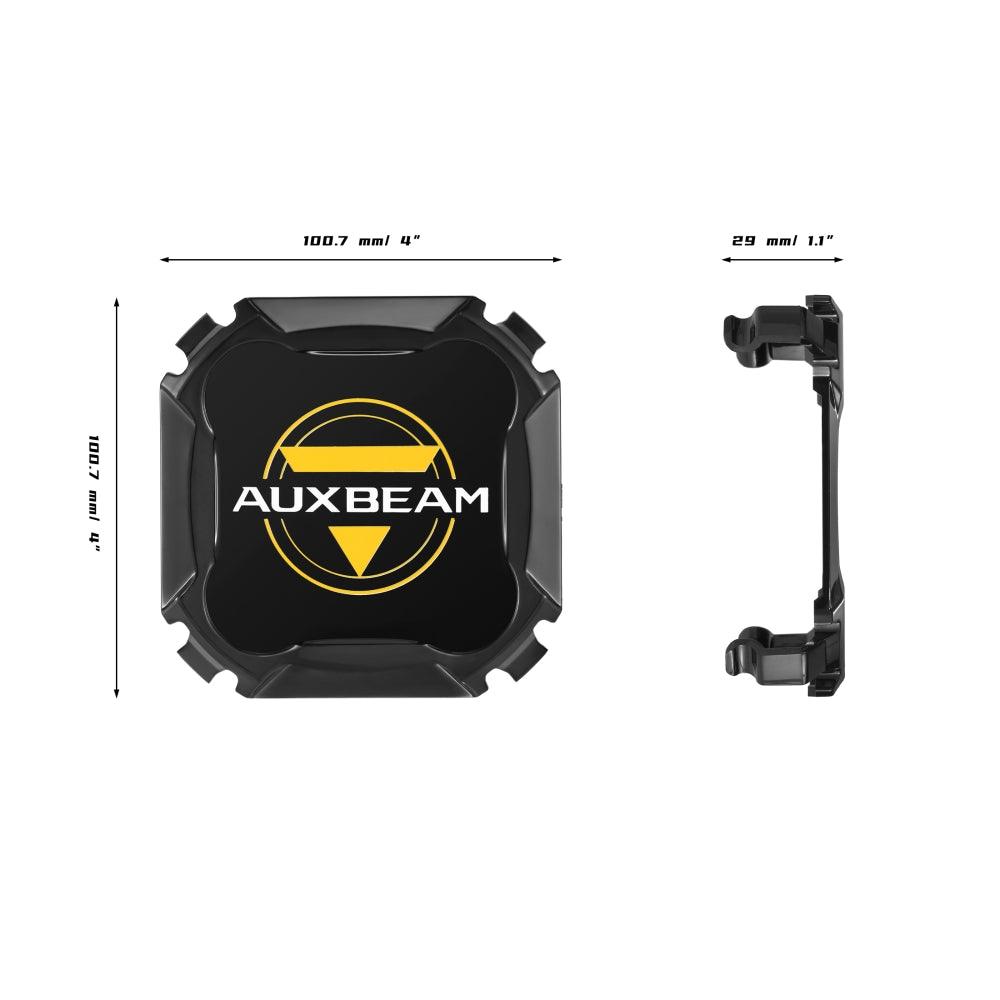 Auxbeam CUBE-Z Series 4" LED Pod Light Covers – Black