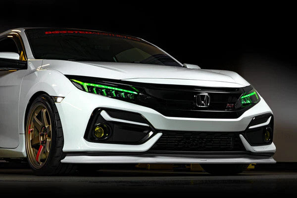 OLM Gamma Series RGB Headlights for 2016-2021 Honda Civic - ** Returned Item **