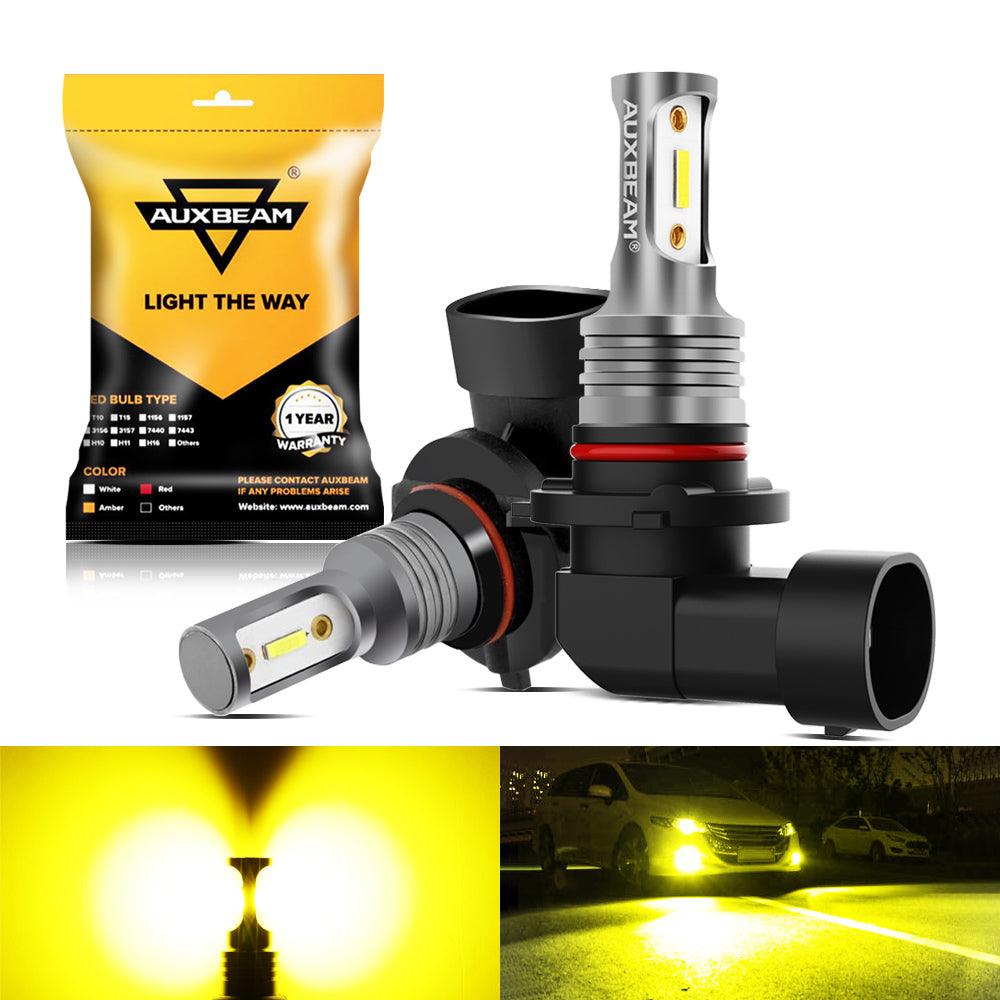 Auxbeam 9006 / HB4 GC3 LED Fog Light & DRL Bulbs – 8000LM, White Light (2 Pack)