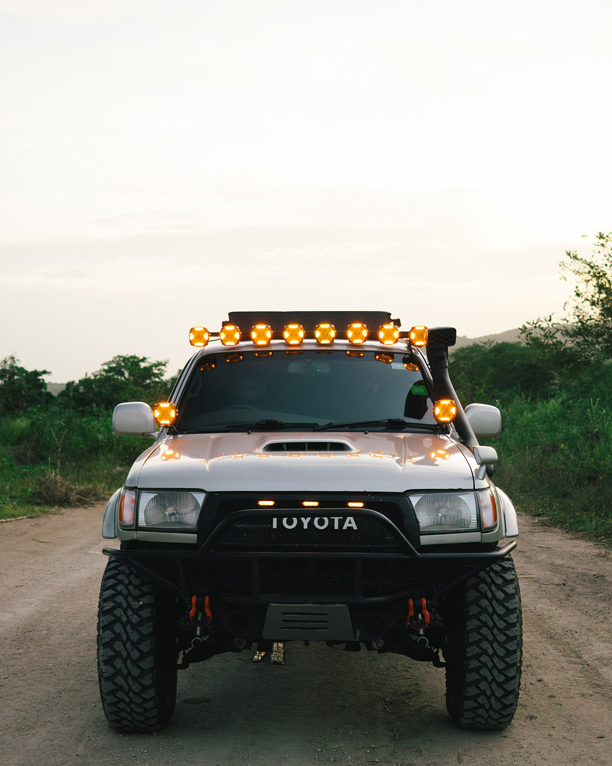 Auxbeam CUBE-Z Series 4" LED Combo Pod Lights – White DRL & Amber Turn Signal