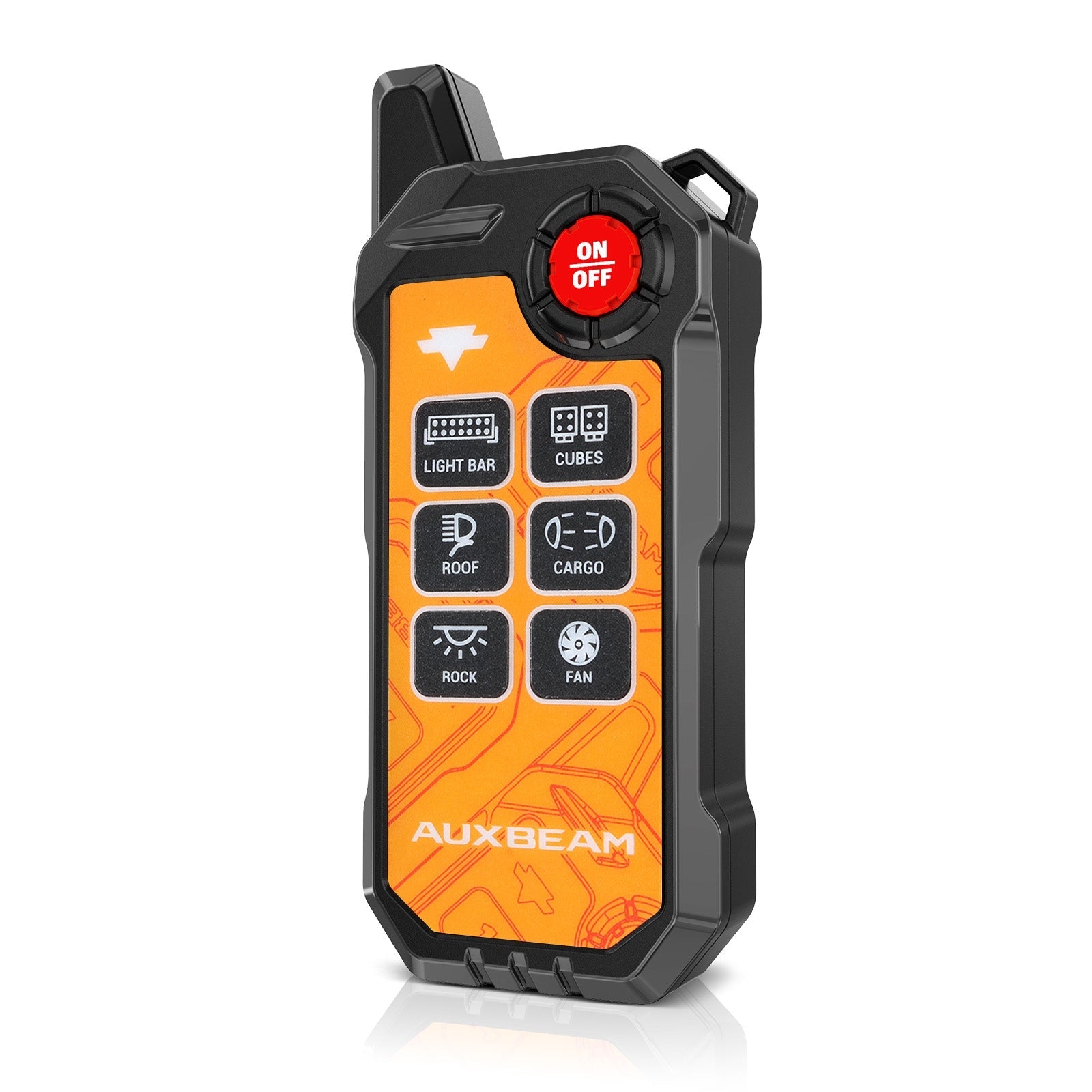 Auxbeam 6 Gang Wireless Remote Control Only for AS-600 Switch Panel