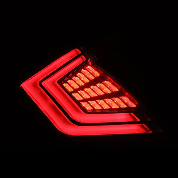 AlphaRex NOVA-Series LED Prismatic Tail Lights for 2017+ Honda Civic Hatchback [FK7/FK8]