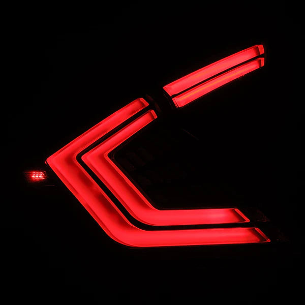 AlphaRex NOVA-Series LED Prismatic Tail Lights for 2017+ Honda Civic Hatchback [FK7/FK8]
