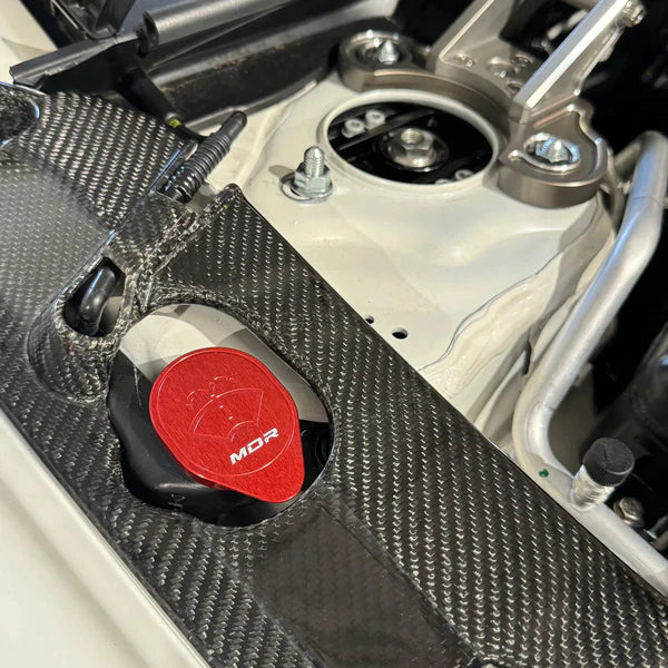 MDR Industries Billet Windshield Washer Reservoir Cap for 2023+ Honda Civic Type R/2024+ Acura Integra [FL5/DE5]