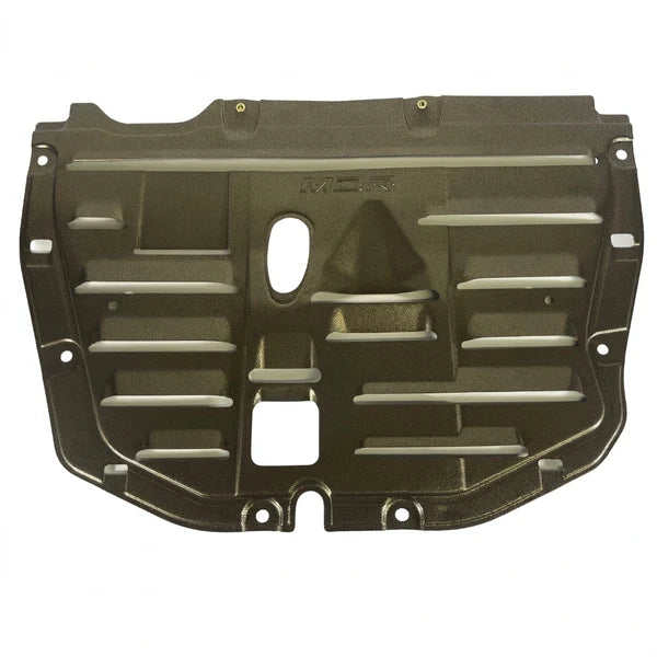 MDR Industries Vented Engine Splash Guard Cooling Undertray Plate for 2016-2021 Honda Civic [FC/FK]