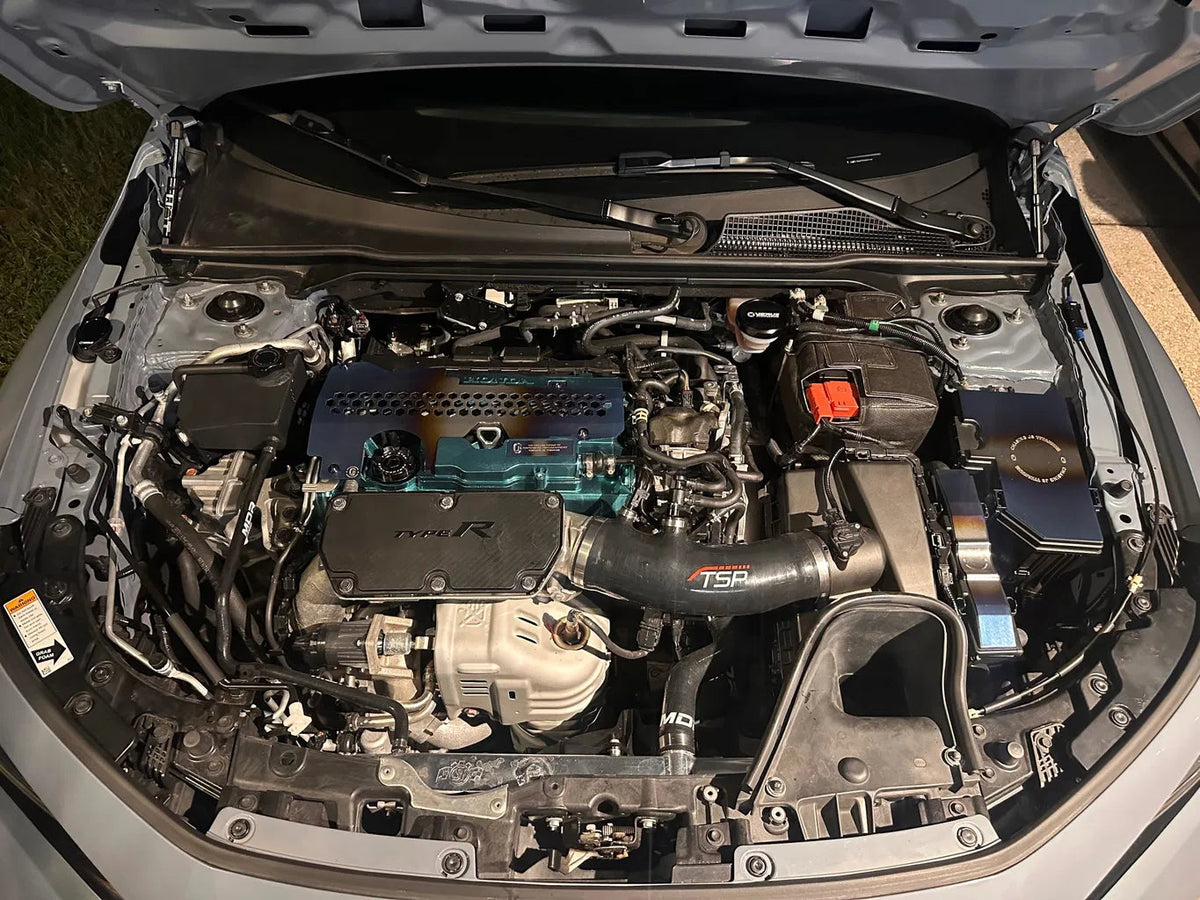 TSP coupler fitted to a Civic Type R running the factory intake and factory turbo inlet pipe