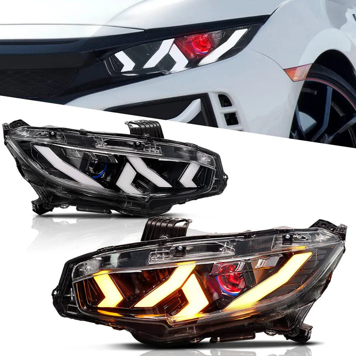 TSP LED Head Lights for 2016+ Honda Civic [FC/FK]