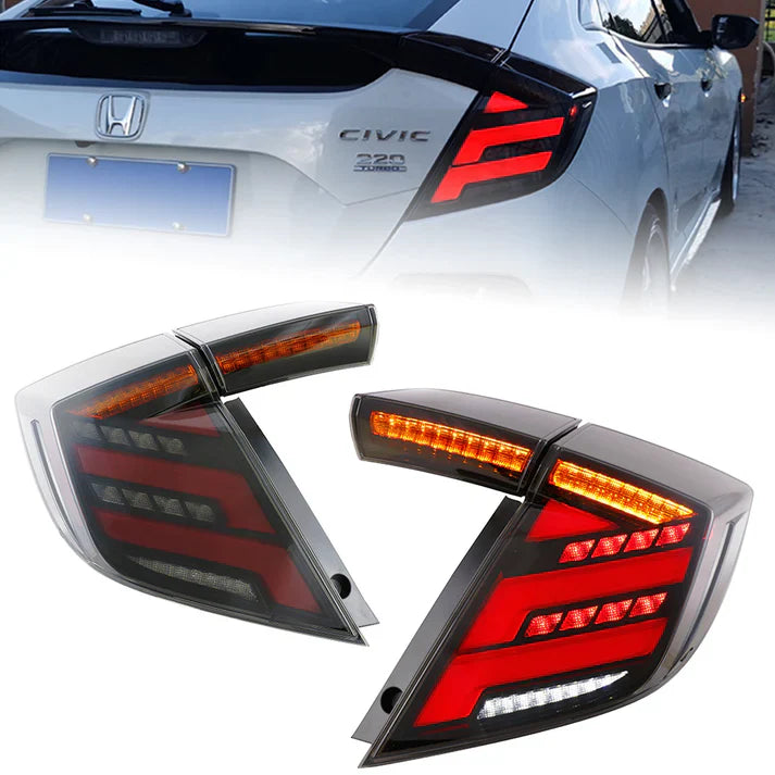 TSP LED Tail Lights for 2016-2021 Honda Civic Hatchback [FK7/FK8] - ** Returned Item **