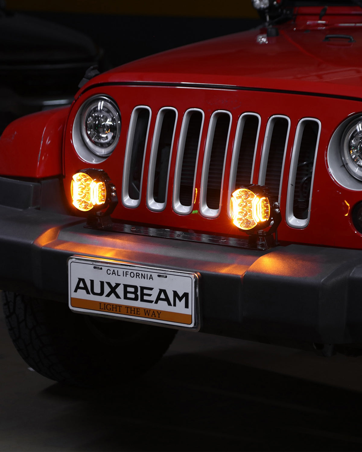 Auxbeam V-ULTRA Series 5" LED Side Shooter Pods – 172W, White, Amber DRL