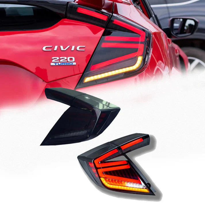 TSP LED Tail Lights for 2016-2021 Honda Civic Hatchback [FK7/FK8] - ** Returned Item **