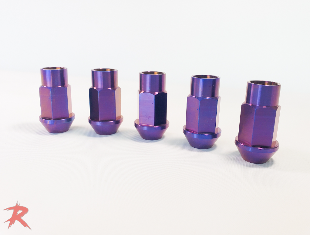 Rampage Titanium Cone Seat Lug Nut Kit – FK8 Type-R
