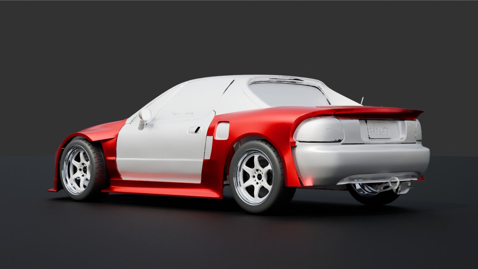 Epsilon+ Touring Car Widebody for 92-98 Honda Civic CR-X / Del Sol (SPECIAL ORDER)