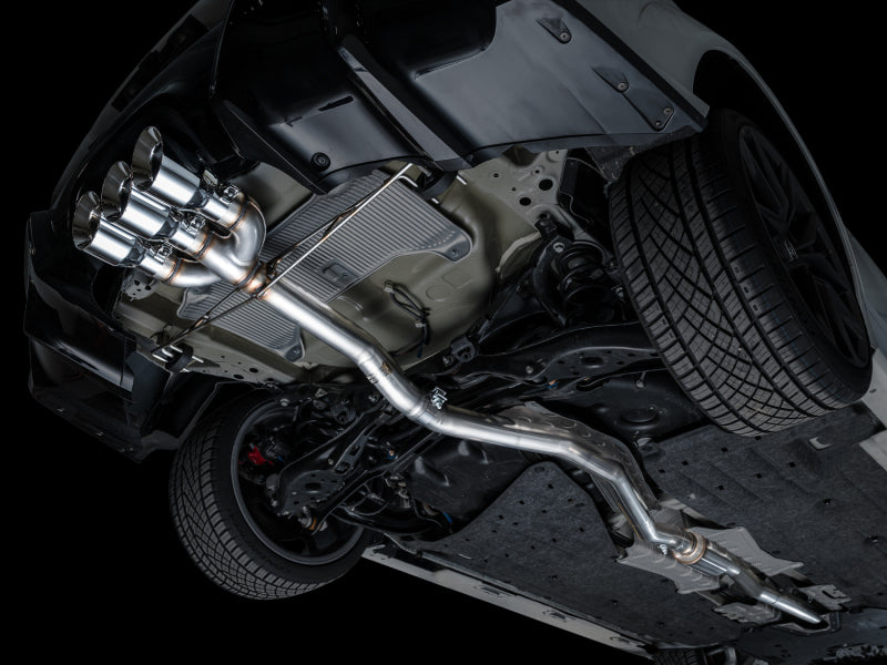 AWE Tuning Track Edition Exhaust w/ Triple Chrome Silver Tips for 2023+ Acura Integra Type S [DE5]