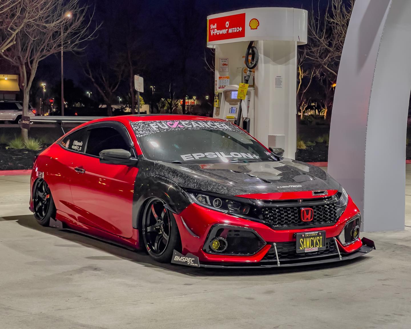 Epsilon+ GT Wing for 17-20 Honda Civic Si Coupe [FC3]