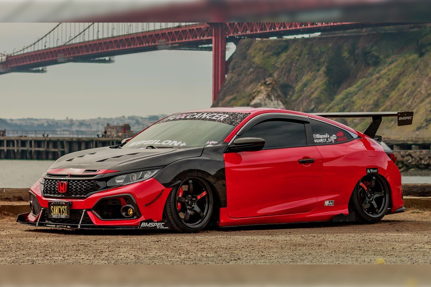 Epsilon+ GT Wing for 17-20 Honda Civic Si Coupe [FC3]