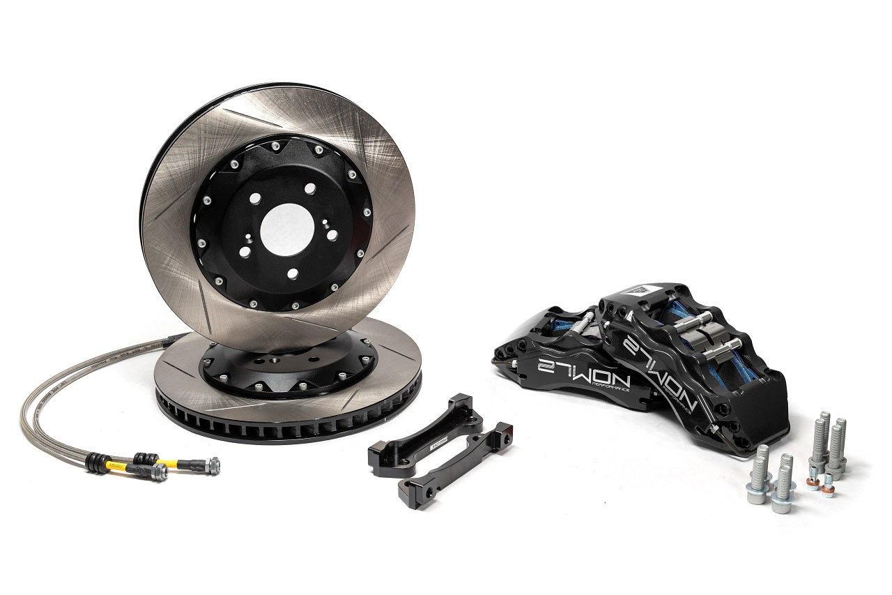 27WON Front Big Brake Kit (BBK) for 17+ Honda Civic Type R / 24+ Acura Integra Type S [FK8/FL5/DE5]