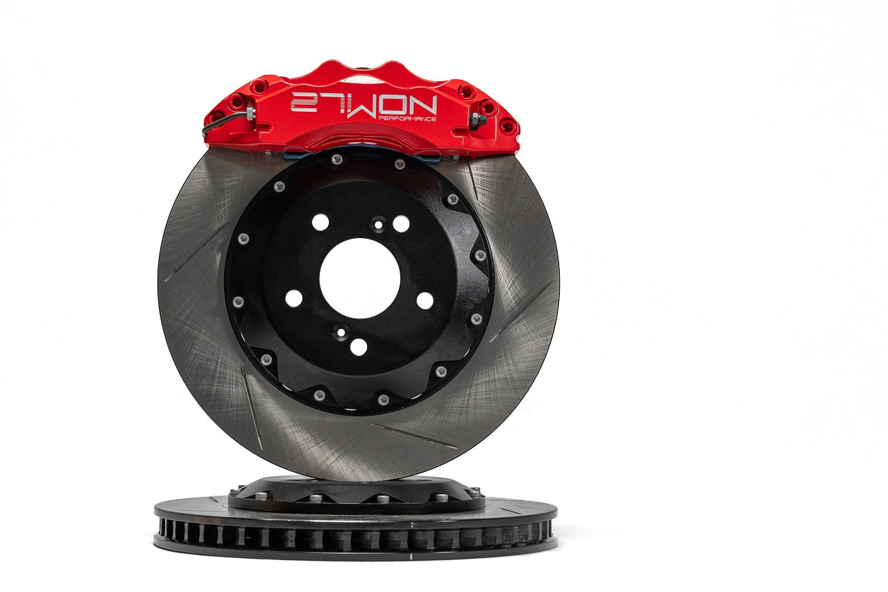 27WON Front Big Brake Kit (BBK) for 17+ Honda Civic Type R / 24+ Acura Integra Type S [FK8/FL5/DE5]