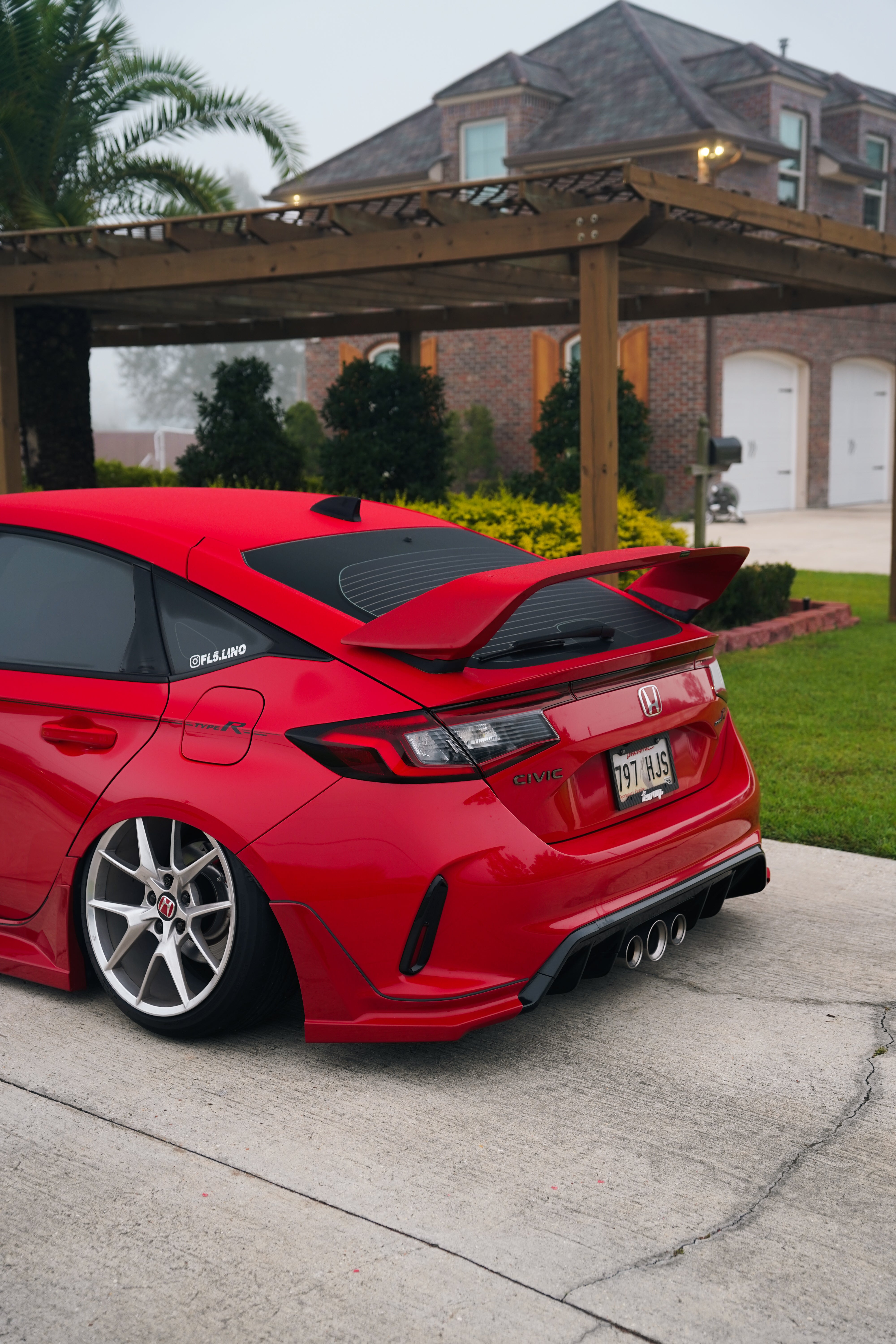Epsilon+ Sport Wing for 22-26 Honda Civic Hatchback [FL]