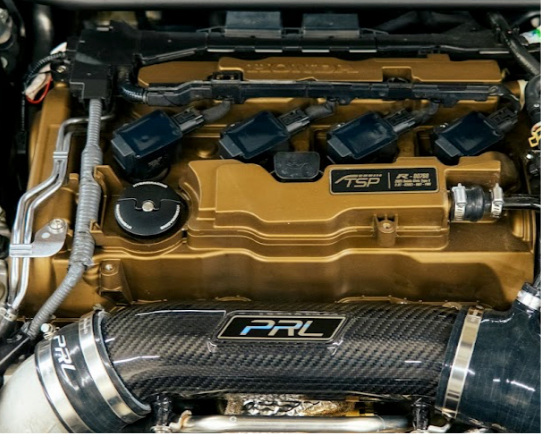 PRL Carbon Fiber or Titanium Inlet Pipe (Tube Only) for 2023+ Honda Civic Type R/Integra Type S [FL5/DE5] - ** Returned Item **