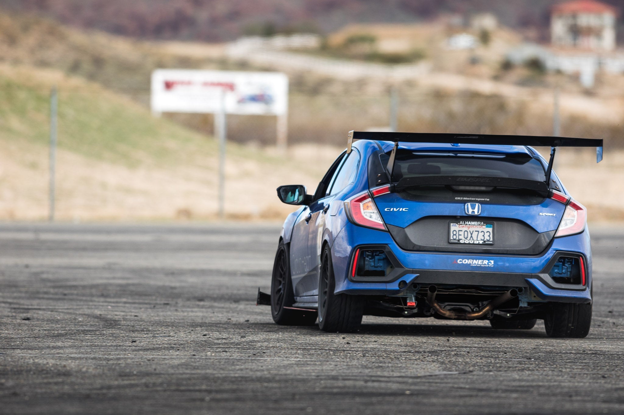 Epsilon+ GT Wing for 17-21 Honda Civic Type R / Honda Civic Sport [FK7/FK8]