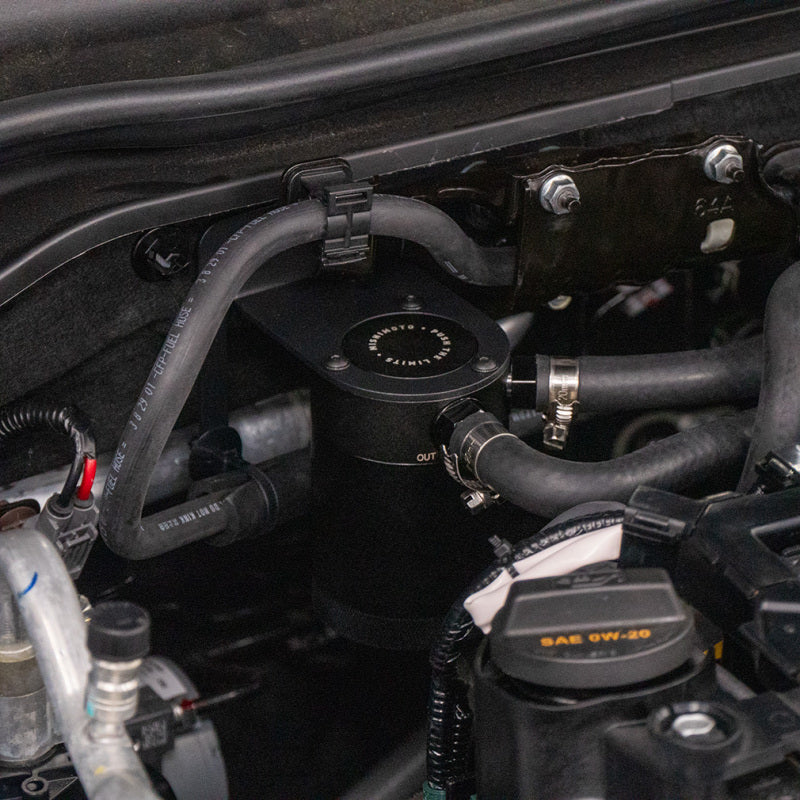 Mishimoto Baffled Oil Catch Can PCV Side for 2022+ Honda Civic 1.5T / 2023+ Acura Integra 1.5T [FE/FL/DE4] - ** Returned Item **