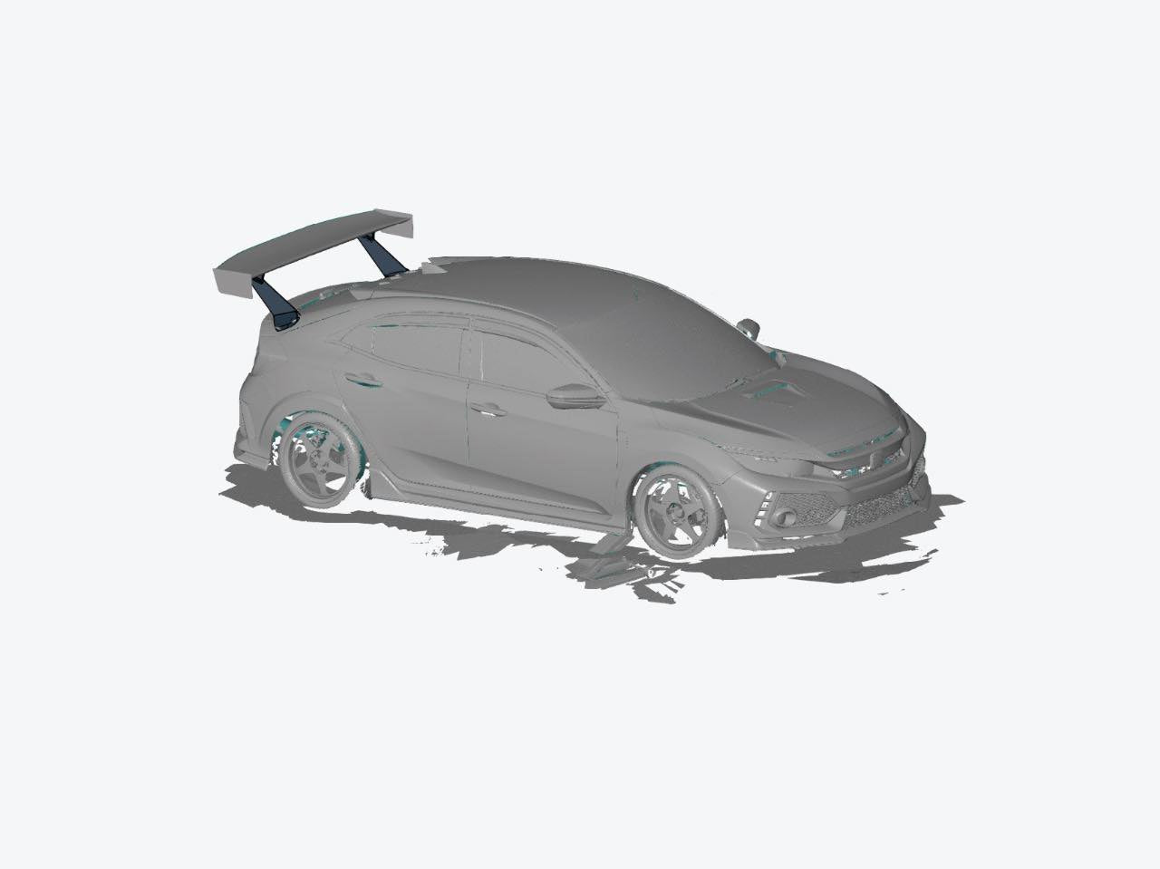 Epsilon+ GT Wing for 17-21 Honda Civic Type R / Honda Civic Sport [FK7/FK8]