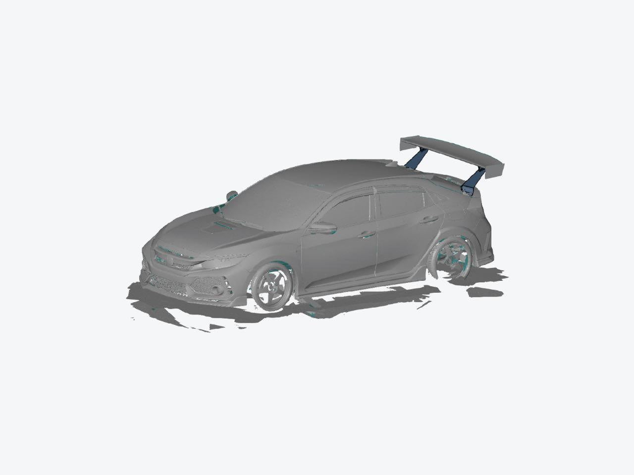 Epsilon+ GT Wing for 17-21 Honda Civic Type R / Honda Civic Sport [FK7/FK8]