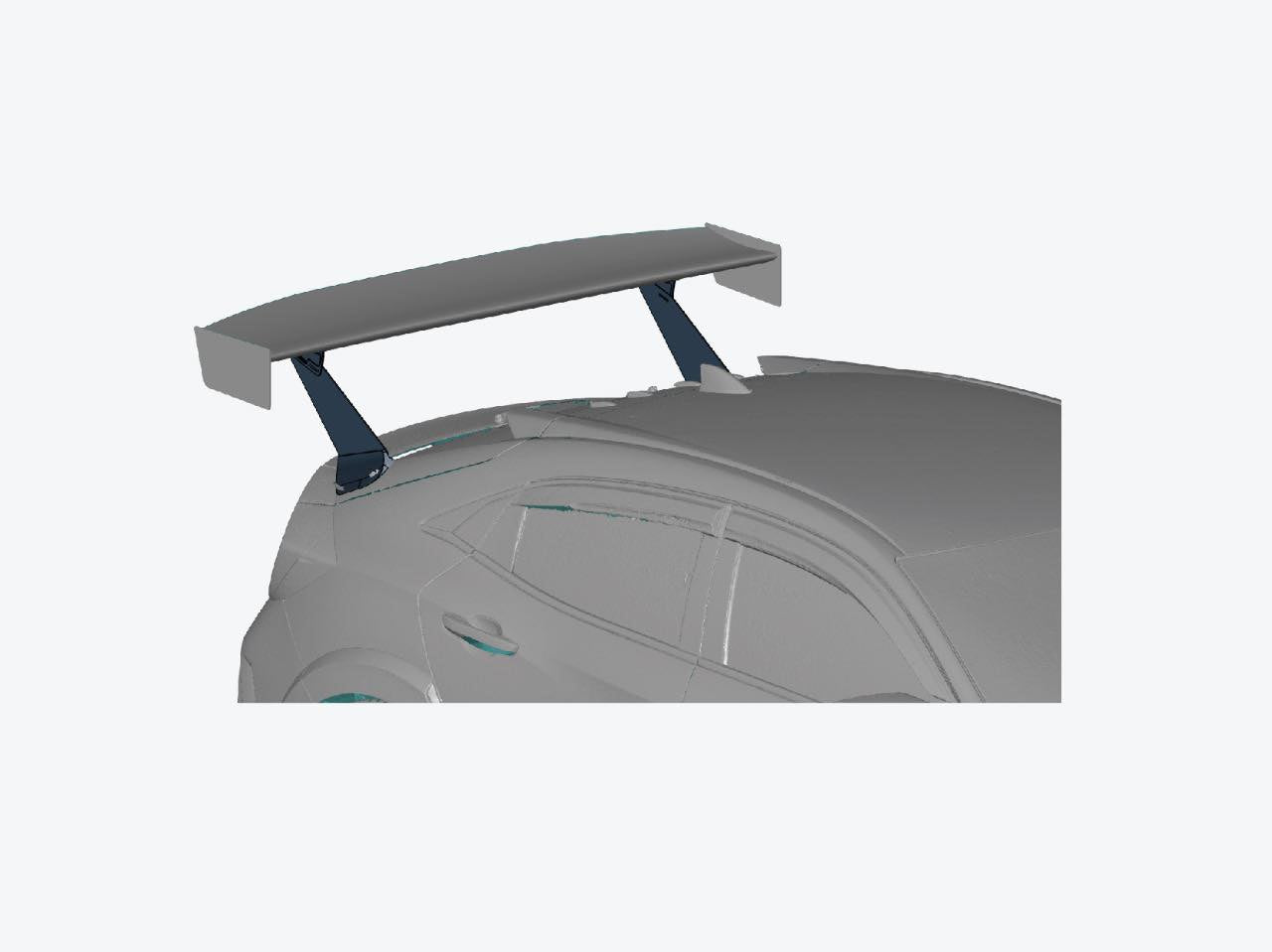 Epsilon+ GT Wing for 17-21 Honda Civic Type R / Honda Civic Sport [FK7/FK8]