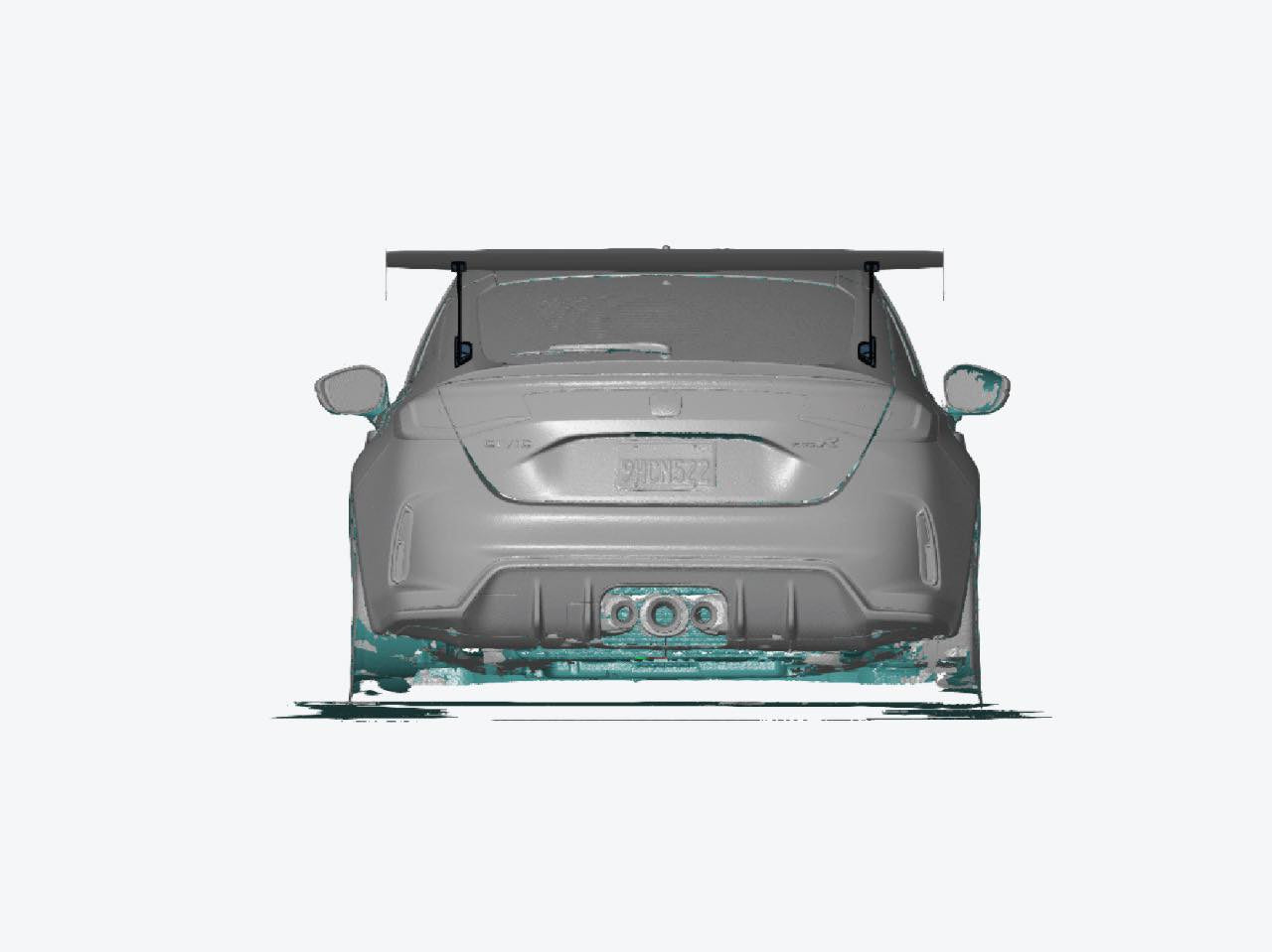 Epsilon+ GT Wing for 23-26 Honda Civic Type R [FL5]
