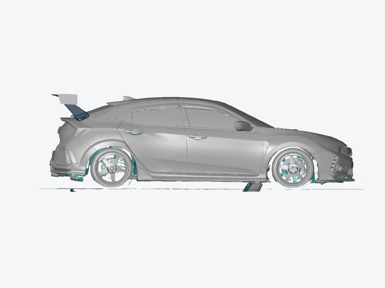 Epsilon+ GT Wing for 17-21 Honda Civic Type R / Honda Civic Sport [FK7/FK8]
