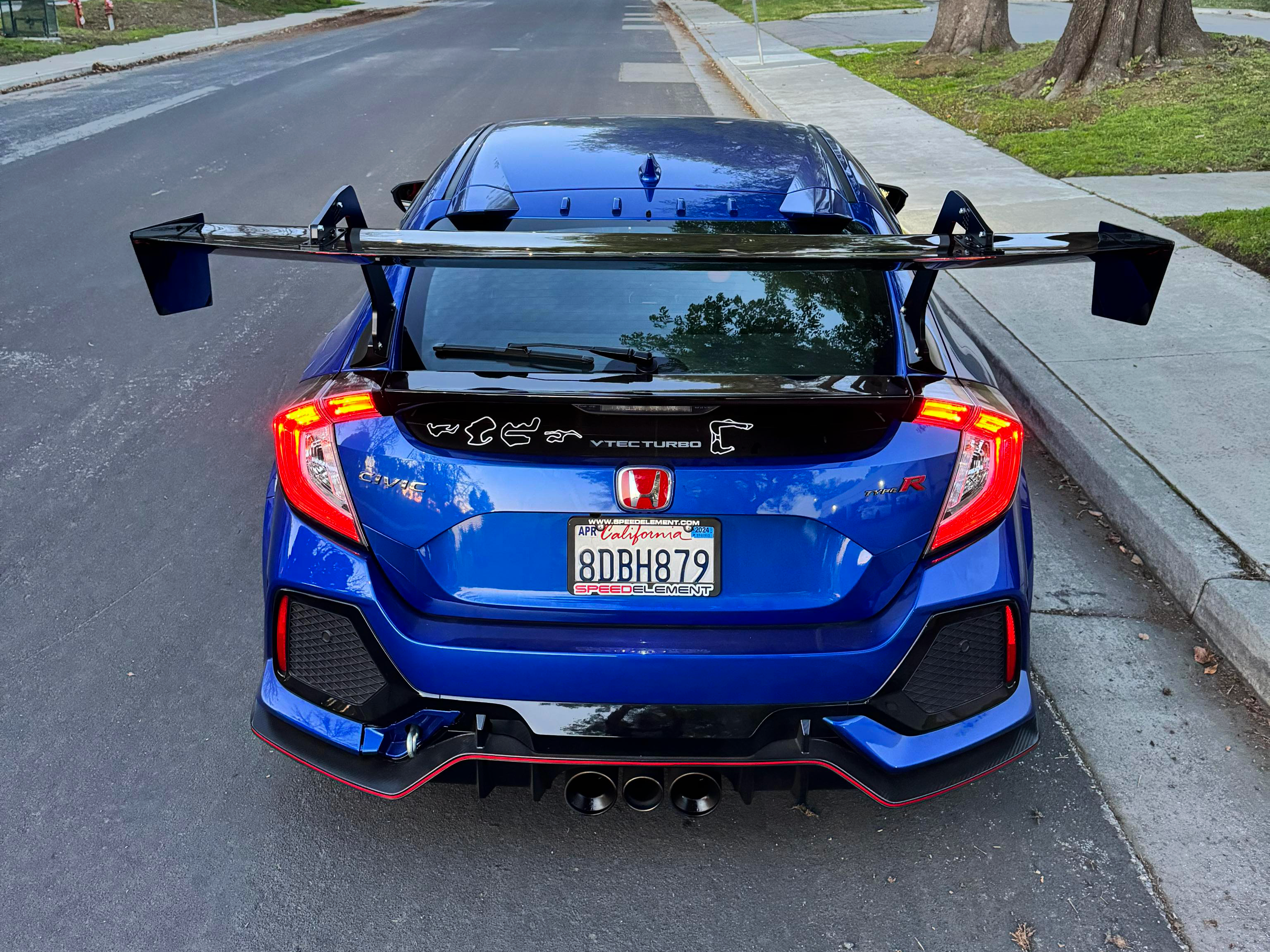 Epsilon+ GT Wing for 17-21 Honda Civic Type R / Honda Civic Sport [FK7/FK8]