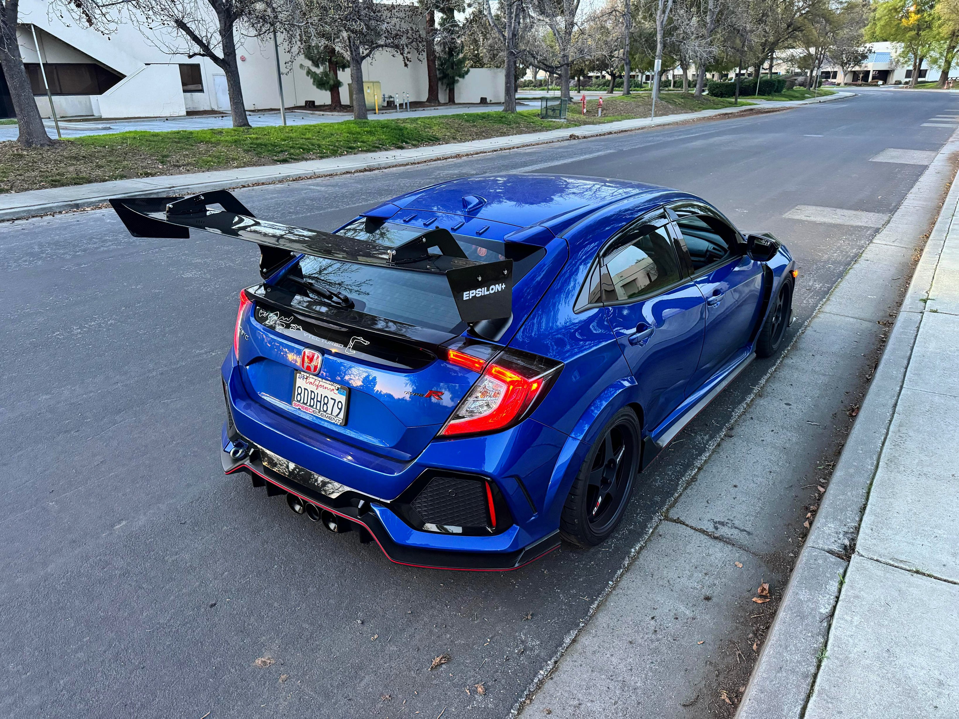 Epsilon+ GT Wing for 17-21 Honda Civic Type R / Honda Civic Sport [FK7/FK8]