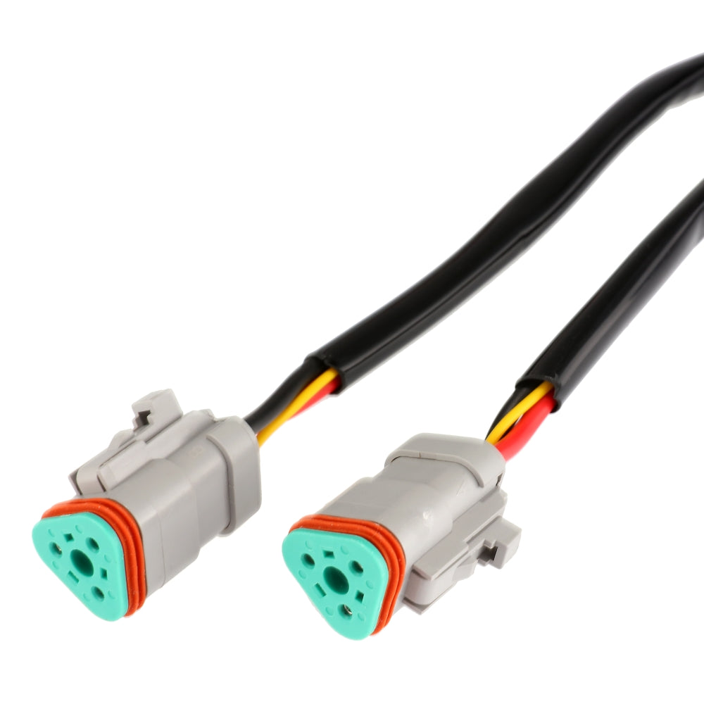 Auxbeam 2.5M Wiring Harness for Auxbeam Pod Lights – Single DRL