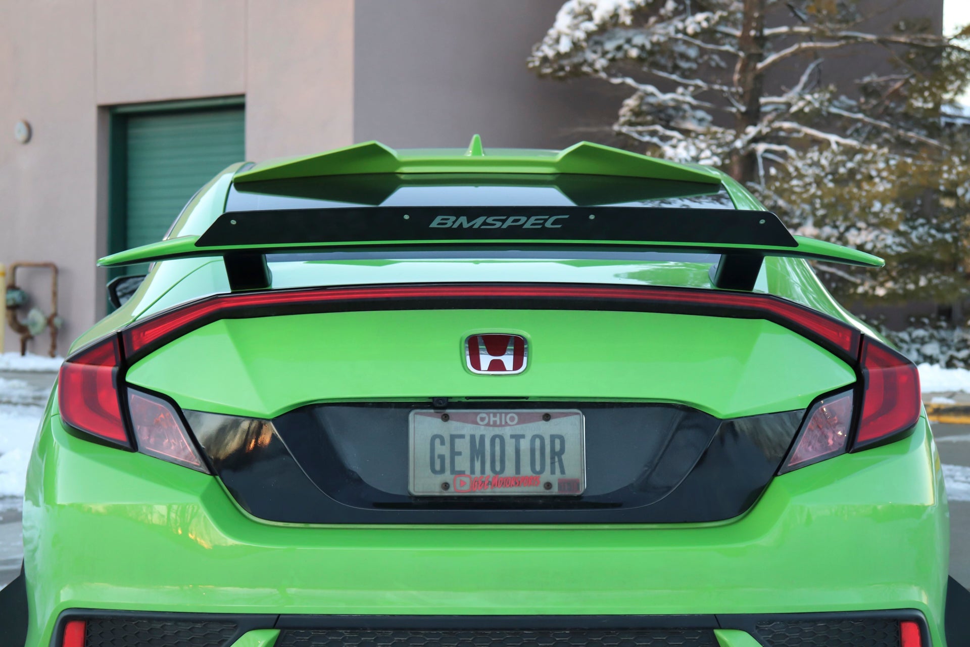 Epsilon+ Spoiler Extension for 17-20 Honda Civic Si Coupe [FC3]
