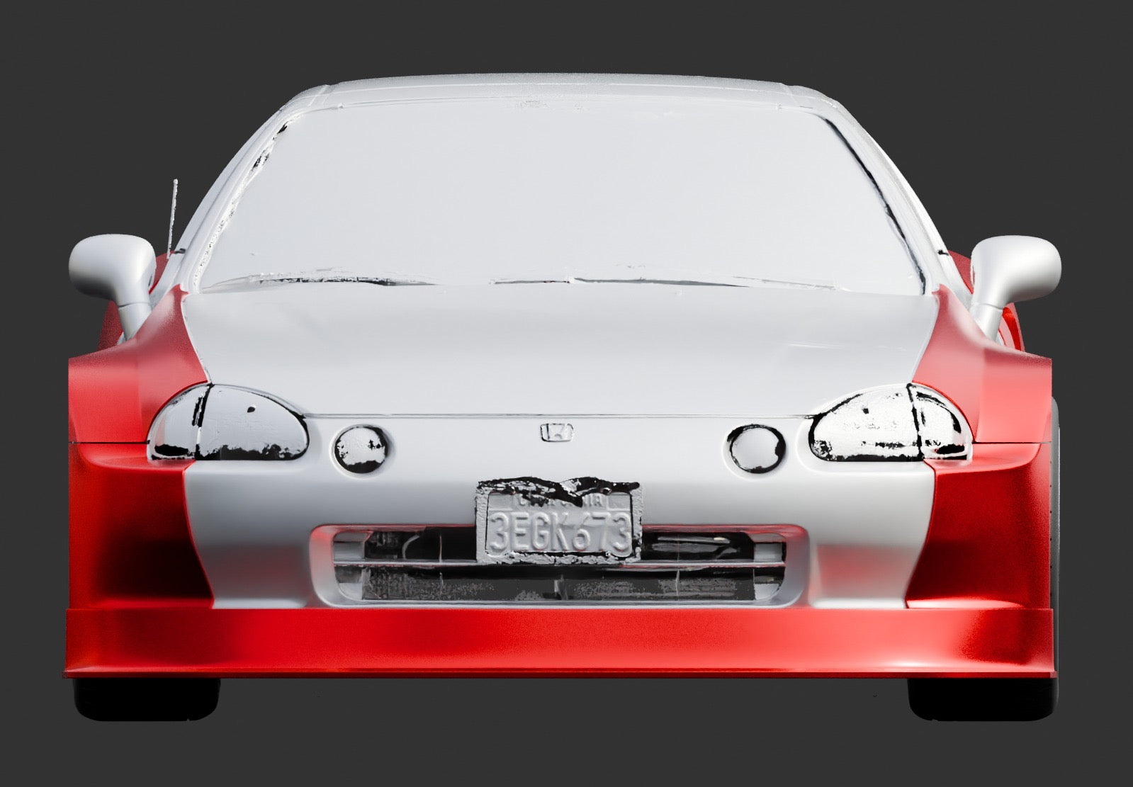 Epsilon+ Touring Car Widebody for 92-98 Honda Civic CR-X / Del Sol (SPECIAL ORDER)
