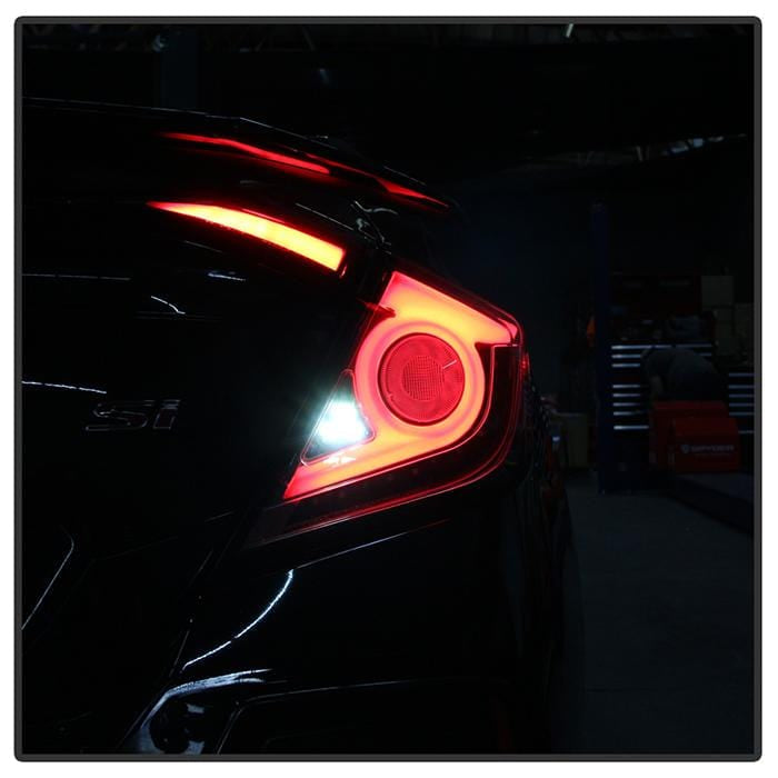 Light Bar LED Tail Lights for 2016+ Honda Civic Sedan - Two Step Performance