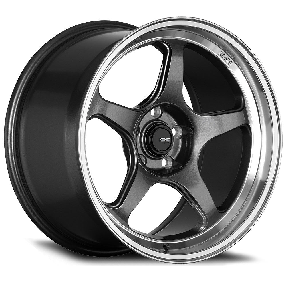 Konig Hyperspec Anthracite Metallic Wheel | 18x9.5 +40 (5x120)