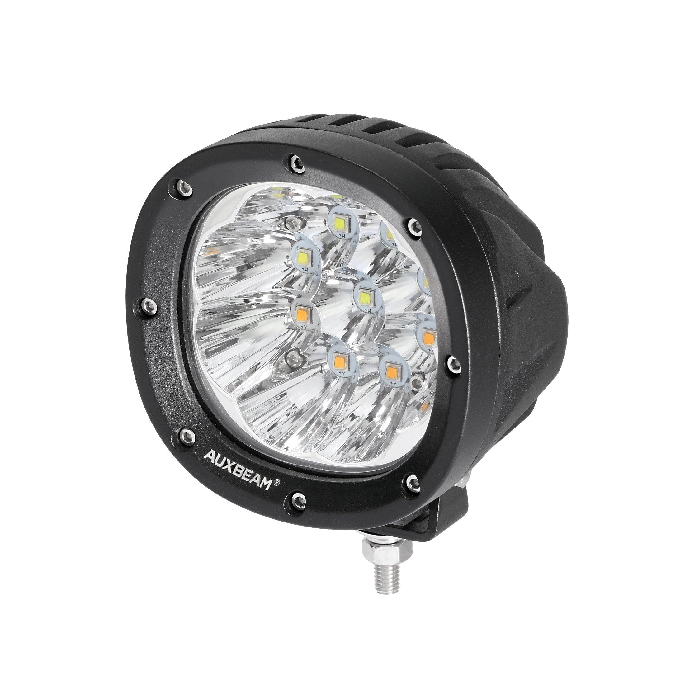Auxbeam P4 Series 4" LED Driving Lights – 90W, 9,000LM, 6 Modes
