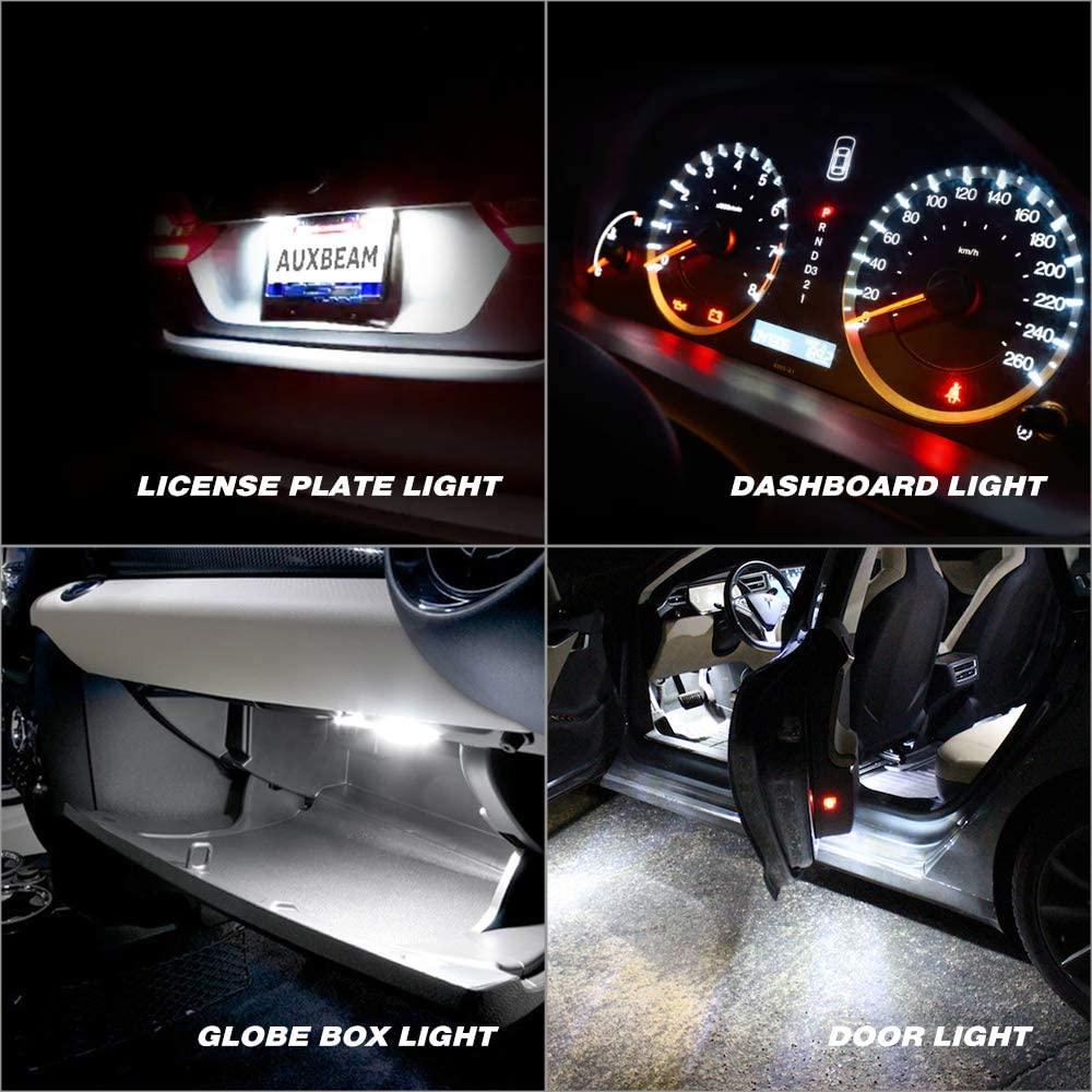 Auxbeam CANBUS Festoon LED Bulbs – Interior Dome, Map & License Plate Lights