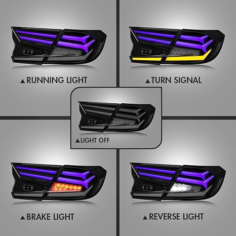 TSP LED Tail Lights for 2018-2022 Honda Accord [CV1/CV2]