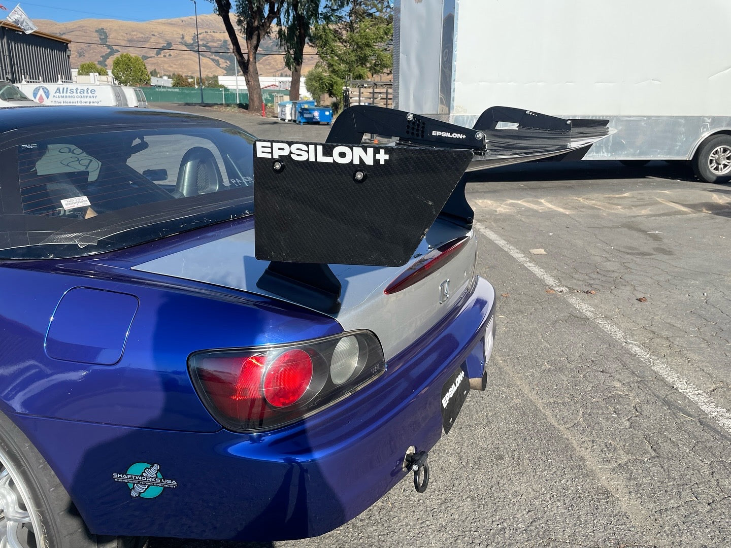 Epsilon+ GT Wing for 99-09 Honda S2000 [AP1/AP2]