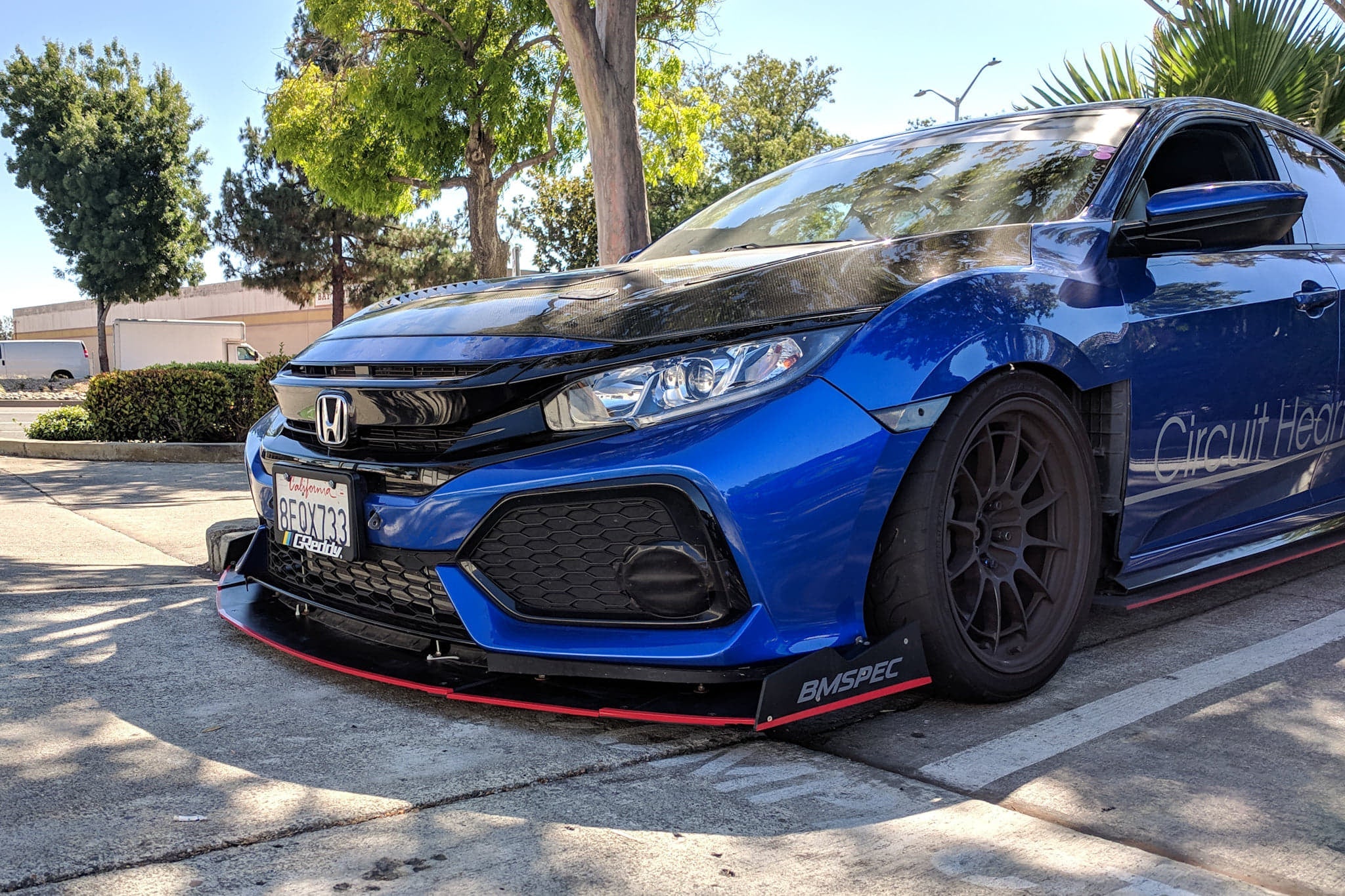 Epsilon+ Front Splitter for 17-21 Honda Civic Hatchback Sport [FK7]